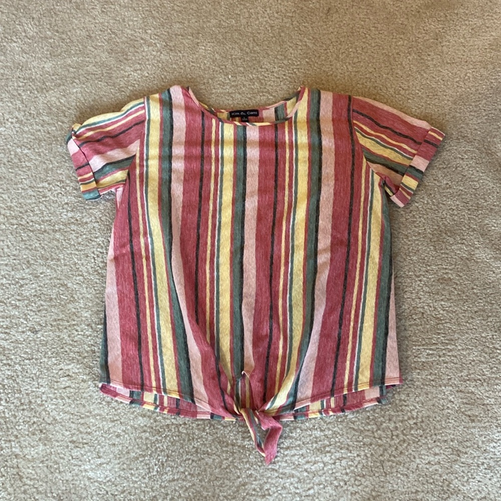 Lg Kim and Cami multicolored shirt